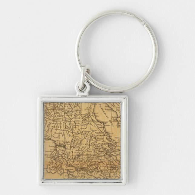 Ancient Greece 2 Keychain (Front)