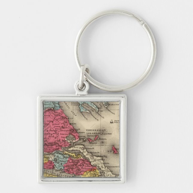 Ancient Greece 2 Keychain (Front)