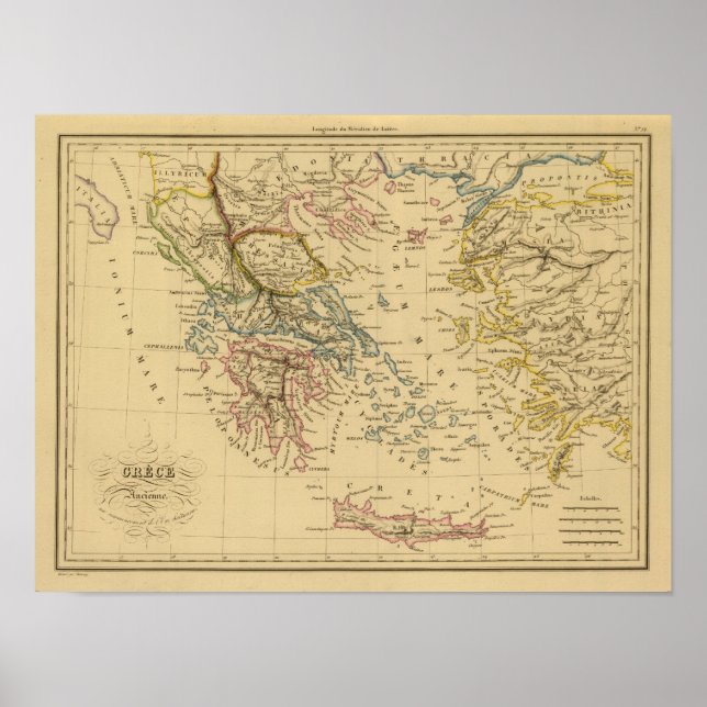 Ancient Greece at the beginning of Christian Era Poster (Front)