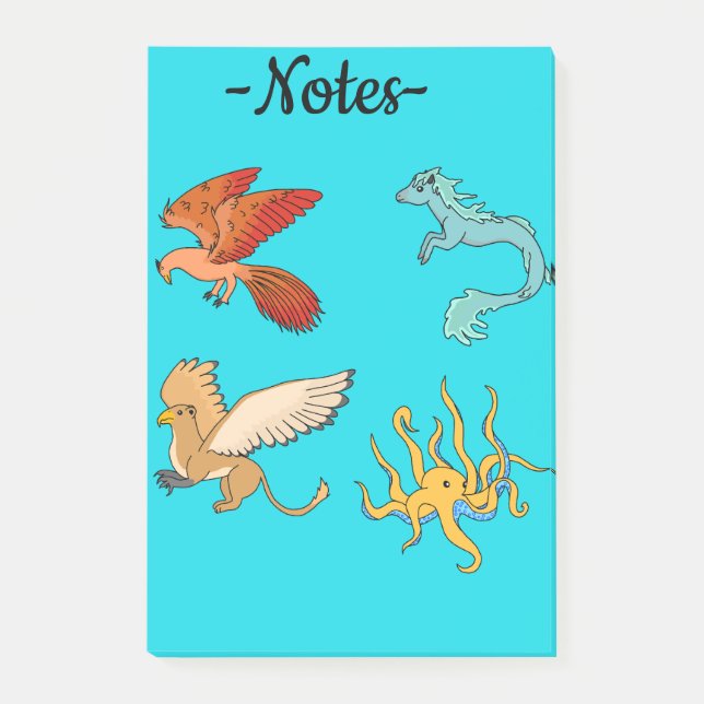 Ancient Greece Mythology Post-it Notes (Front)