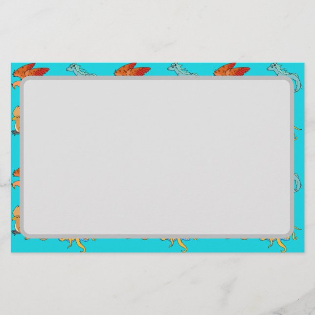 Ancient Greece Mythology Stationery (Front)