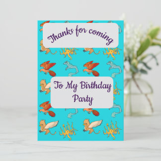 Ancient Greece Mythology Thank you Card