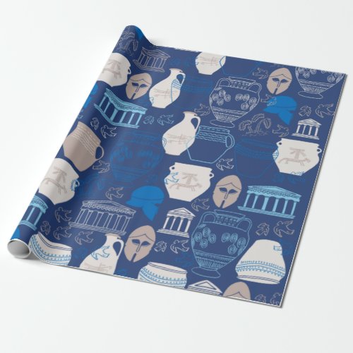 Ancient Greece Wrapping Paper
