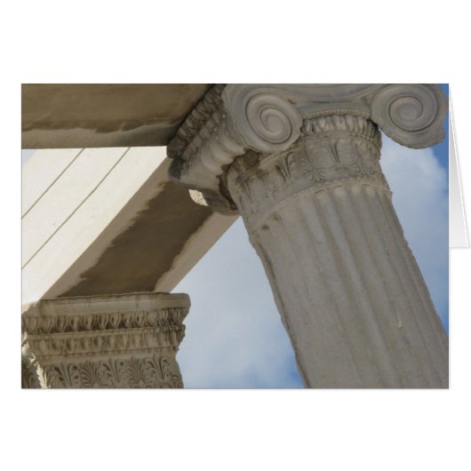 Ancient Greek Architectural Columns (Front Horizontal)