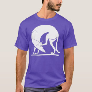 Ancient Greek Art Spartan Greyhound Hunting Dog T-Shirt
