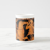 Ancient Greek Black-Figure Art Bone China Mug
