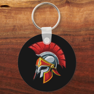 Ancient Greek Corinthian helmet Keychain