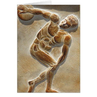 Ancient Greek Discus Thrower - Discobolus Cards