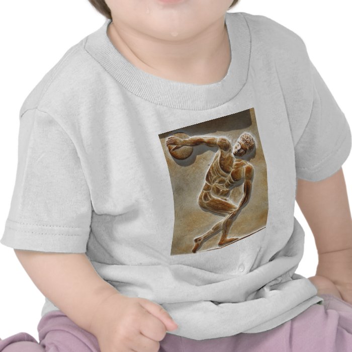 Ancient Greek Discus Thrower sculpture Tshirt