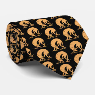Ancient Greek Dog (Euergides Painter) Neck Tie
