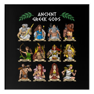 Ancient Greek Gods Acrylic Print