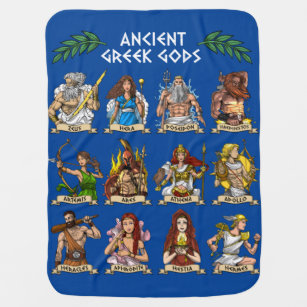 Ancient Greek Gods Baby Blanket