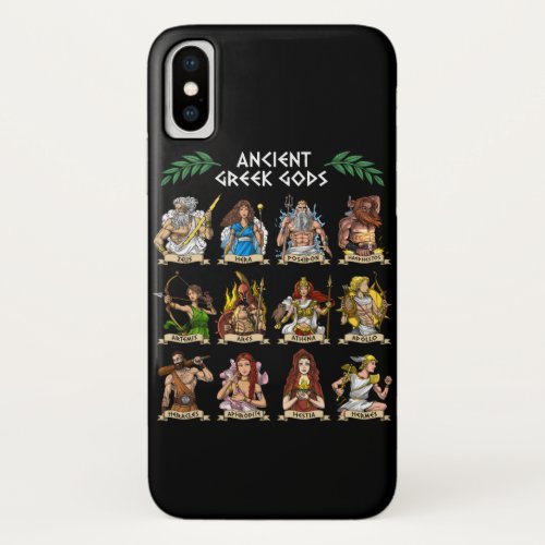 Ancient Greek Gods iPhone X Case