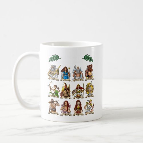 Ancient Greek Gods Coffee Mug