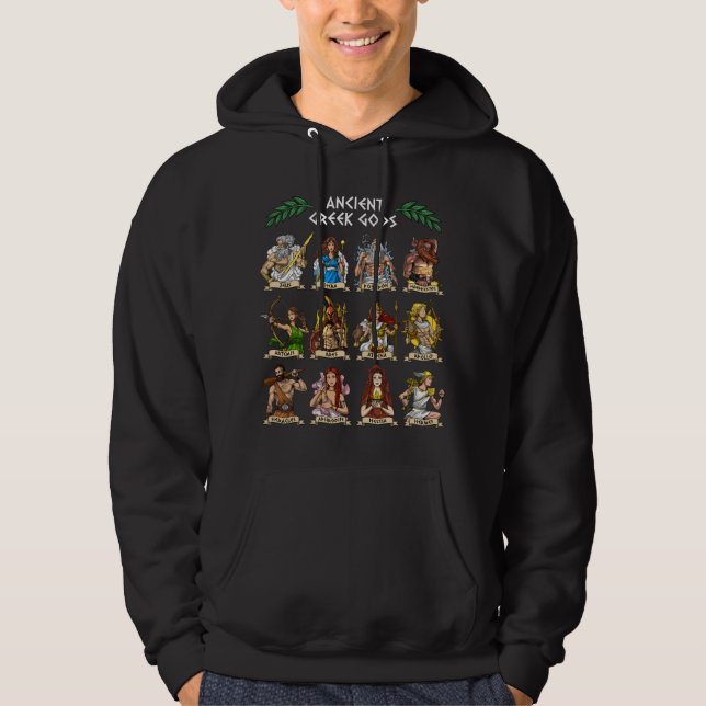 Ancient Greek Gods Hoodie (Front)