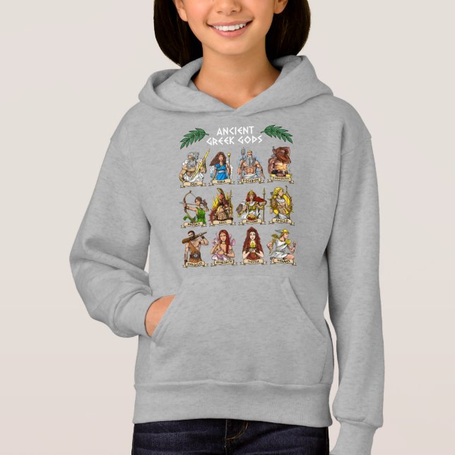 Ancient Greek Gods Hoodie (Front)