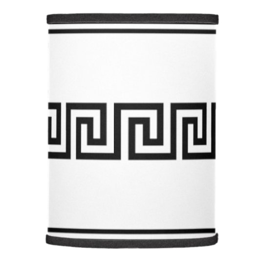 Ancient Greek Key  lamp shade (Right)