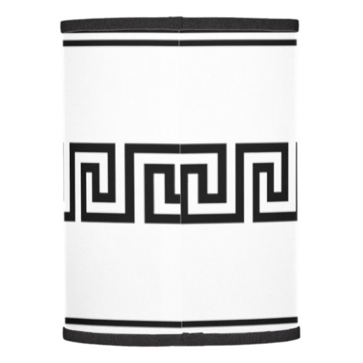Ancient Greek Key  lamp shade (Back)