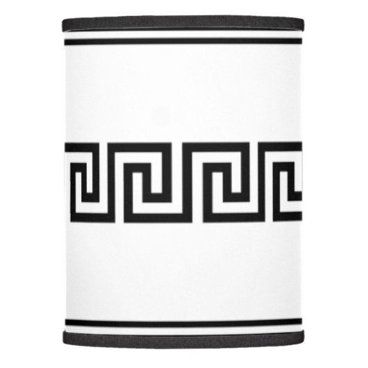 Ancient Greek Key  lamp shade (Front)
