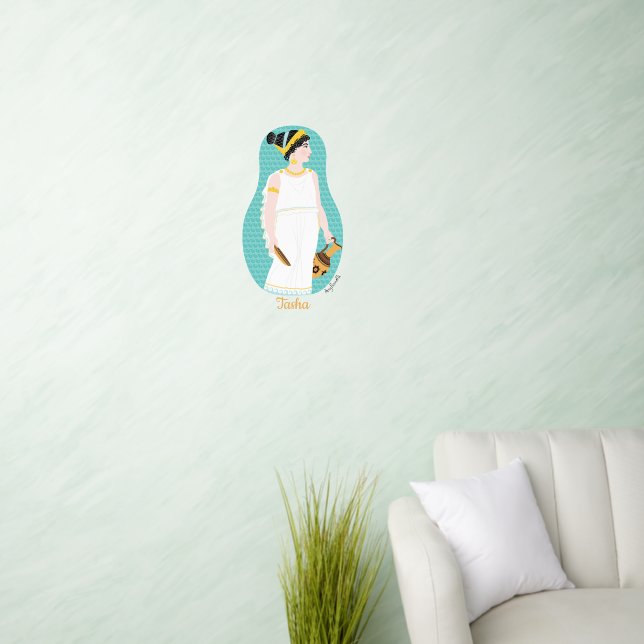 Ancient Greek Matryoshka Wall Decal (Living Room)