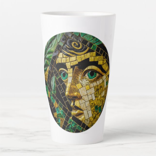 Ancient Greek Mystery Latte Mug  (Front)