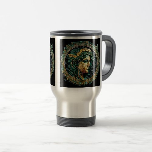 Ancient Greek Mystery TravelCommuter Mug 15 oz  Travel Mug