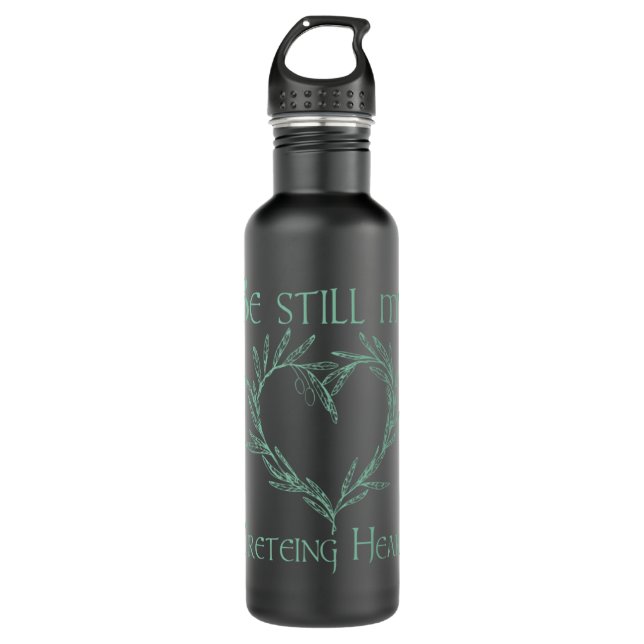 Ancient Greek Mythology History Buff and Nerd - Gr Stainless Steel Water Bottle (Front)