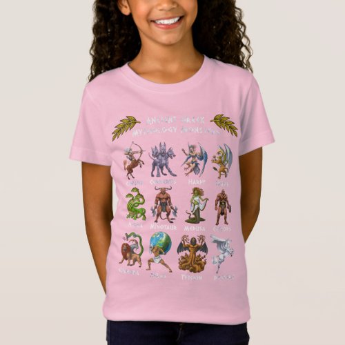 Ancient Greek Mythology Monsters T_Shirt