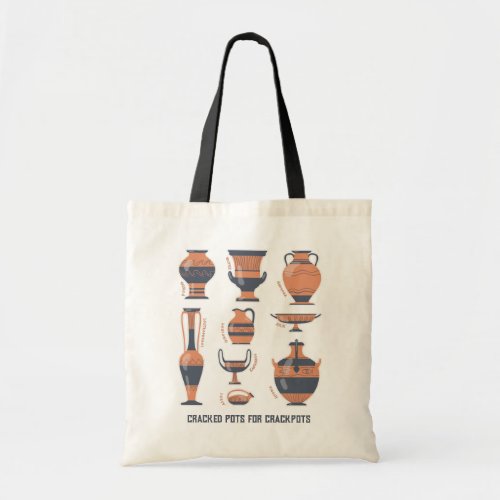 Ancient Greek Pottery Pot Types Tote Bag