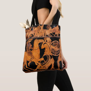 Ancient Greek Red-Figure Classical Vase Art Tote Bag