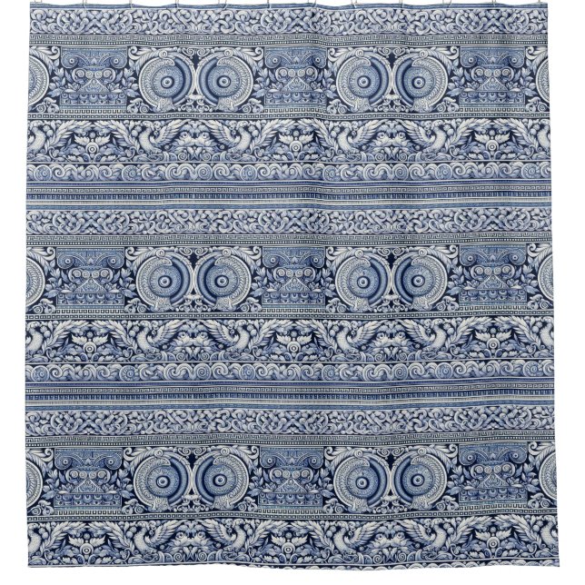 Ancient Greek Shower Curtain (Front)