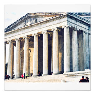 Ancient greek temple photo print