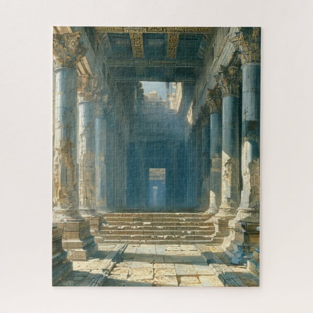 Ancient Greek Temple Ruins Jigsaw Puzzle (Vertical)