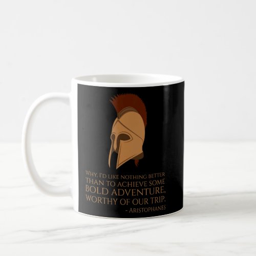 Ancient Greek Theatre _ Bold Adventure _ Aristopha Coffee Mug