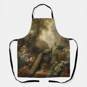 Ancient Grove Peacock Trio Estate Vestment Apron