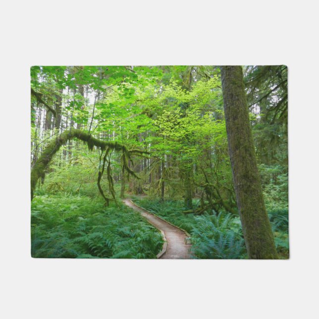 Ancient Groves Trail at Olympic National Park Doormat (Front)