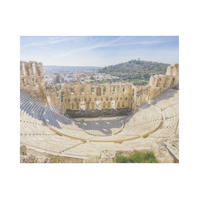 Ancient Herodion Theater Athens Greece Wall Art  (Front)