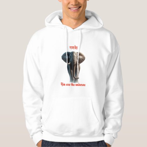 Ancient Hindu DeityGanesha Hoodie