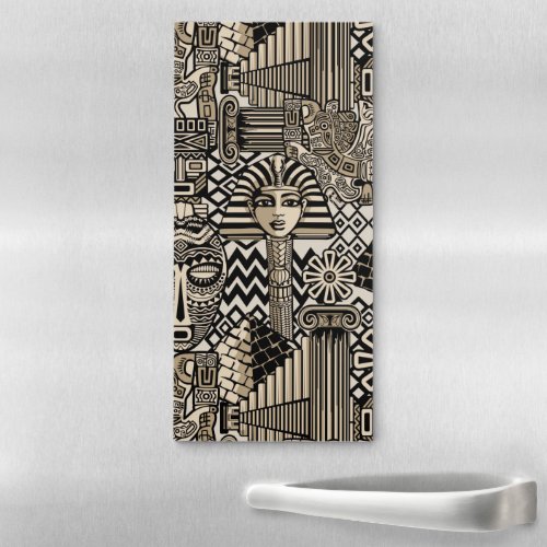 Ancient Historical Symbols Tattoo Style Magnetic Notepad