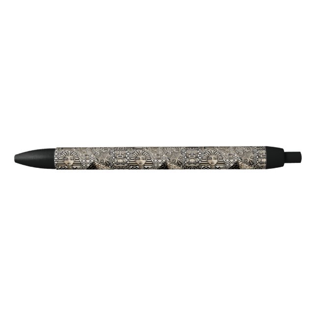 Ancient Historical Symbols Tattoo Style Pen (Front)