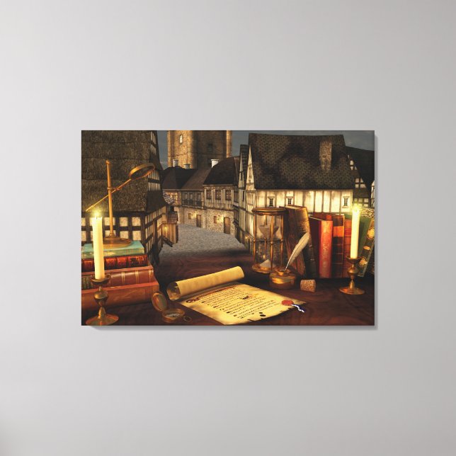 Ancient Horizons Canvas Print (Front)