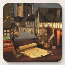 Ancient Horizons Cork Coaster