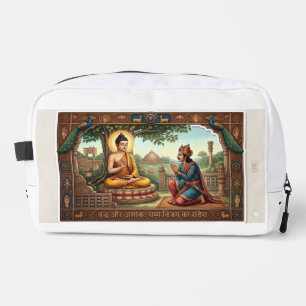 Ancient India History Art - Sukiti and Raja Asok C Dopp Kit