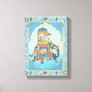 ANCIENT INDIAN ART CANVAS PRINT