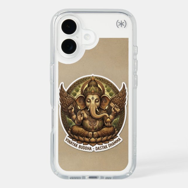 Ancient Indian Art iPhone Case - Stone Carving Sty (Front)