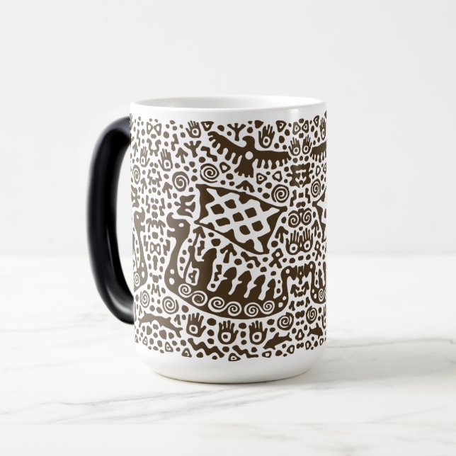 Ancient Inscriptions #01 Color Morph Mug (Front Left)