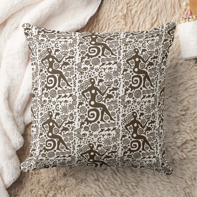 Ancient Inscriptions #08 Throw Pillow (Blanket)