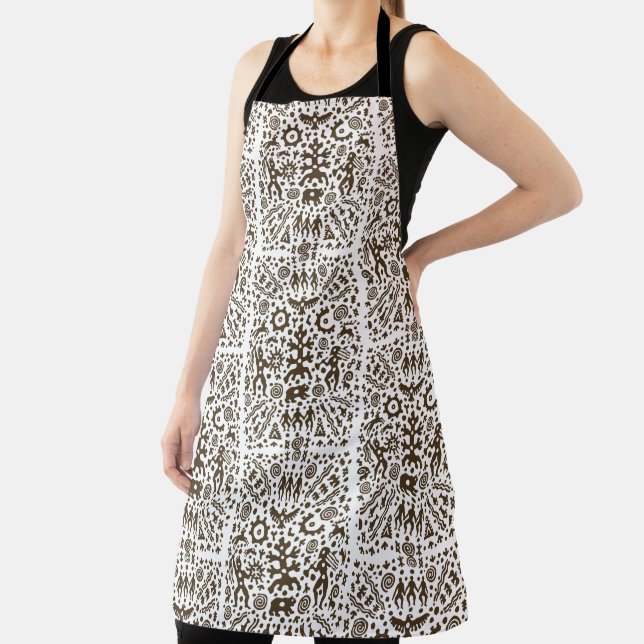 Ancient Inscriptions #23 Apron (Insitu)