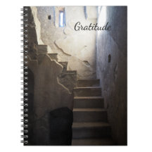 Ancient Italian Stairway Photo Spiral Notebook
