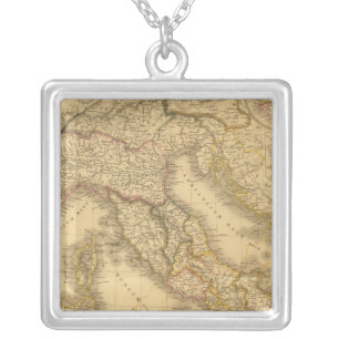 Ancient Italy 2 Silver Plated Necklace